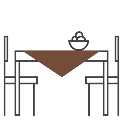 ikona stołu kuchennego